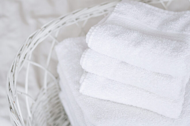 white cotton towel exporter