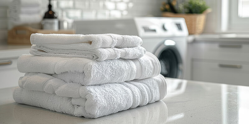 white cotton towel supplier