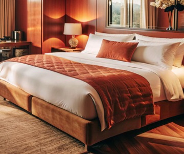 Hotel bed sheets