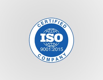 ISO 9001:2015 certification