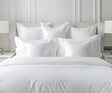 White bedsheet